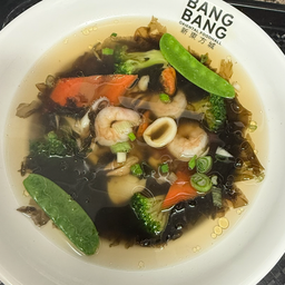Mixed Seafood & Seaweed Soup