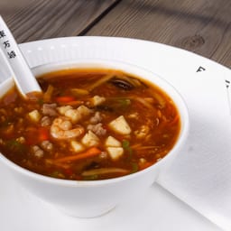 Hot & Sour Soup with Meat